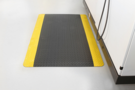 Industriële matten Safety per meter met traanplaatprofiel, breedte 600 mm