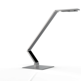 Luctra LED-bureaulamp Linear Table Base met biodynamisch licht, licht koud- tot warmwit - biologisch werkend licht, zilverkleurig