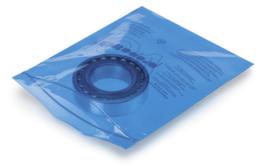 VCI zak voor corrosiebescherming met druksluiting, 100 µm, lengte x breedte 280 x 250 mm