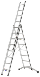 Hymer Multifunctionele ladder met Smart-Base®-ligger, 3 x 8 sporten met antislipprofiel