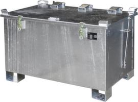 Bauer Lithium-ionen opslagcontainer LIL220 met brandwerend vulmateriaal, inhoud 220 l