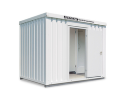 Säbu Douche/toiletcontainer FLADAFI® 2.3, hoogte x breedte x diepte 2500 x 3050 x 2170 mm