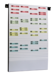 EICHNER Planningsbord Flexiplan, DIN A5 liggend/DIN A6 staand, wit