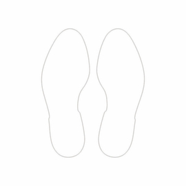 EICHNER Antislip symboolsticker, voet, wit