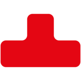 EICHNER Symboolsticker, T-vorm, rood