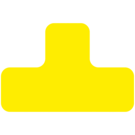 EICHNER Symboolsticker, T-vorm, geel