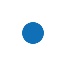 EICHNER Symboolsticker, cirkel, blauw