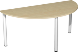 Multifunctionele tafel, Ø 1600 mm, plaat esdoorn