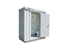 Säbu Toiletcontainer FLADAFI®, hoogte x breedte x diepte 2500 x 2100 x 1140 mm