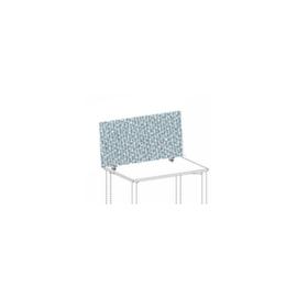 Gera Geluidabsorberende tafelscheidingswand Pro, hoogte x breedte 600 x 800 mm, wand grijs