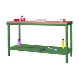 PAVOY Werkbank met beuken-multiplexblad