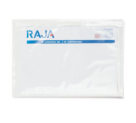 Raja Begeleidende papieren zak in miniverpakking blanco, DIN A6