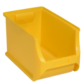 Allit Stapelbare zichtbak ProfiPlus Box 4H, geel, diepte 355 mm, polypropyleen