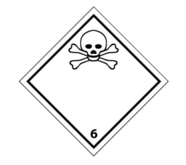 Etiket voor gevaarlijke stoffen