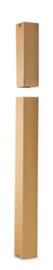 Lange verzenddoos met variabele lengte, enkelvoudige golf, 1500 x 150 x 150 mm