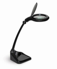 MAUL Dimbare LED-loeplamp MAULiris, licht koudwit (daglichtwit), zwart