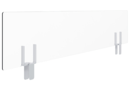 Paperflow Hygiënescherm voor tafelscheidingswand, hoogte x breedte 270 x 1370 mm