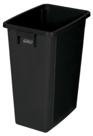 Open inzamelaar van recycleerbare stoffen probbax®, 60 l, zwart
