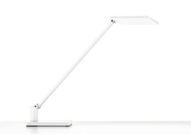 Novus dimbare LED-bureaulamp Attenzia Complete, licht warmwit, wit