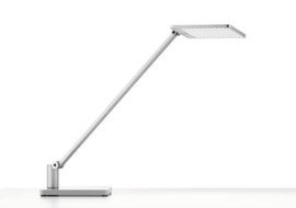 Novus dimbare LED-bureaulamp Attenzia Complete, licht warmwit, zilverkleurig