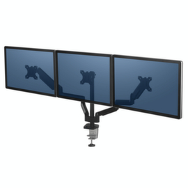 Fellowes drievoudige monitorarm Platinum Series voor 3 x 27" monitor