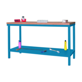 PAVOY Werkbank met beuken-multiplexblad