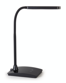 MAUL Compacte LED-bureaulamp MAULpearly colour vario met instelbare kleurtemperatuur, licht daglicht- tot warmwit, zwart