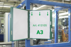 tarifold Zichtpanelensysteem met maximaal 60 panelen