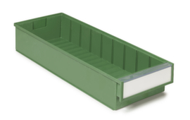 Treston Milieuvriendelijke stellingbak BiOX, groen, HxLxB 82x500x186 mm