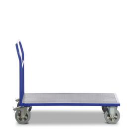Rollcart Duwstang wagen met anti-slip laadruimte, draagvermogen 1200 kg, laadvlak lengte x breedte 2000 x 800 mm