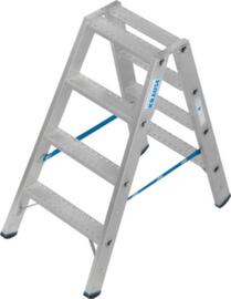 Krause dubbele ladder STABILO® Professional, 2 x 4 treden met R13-laag