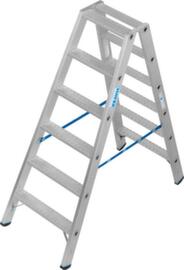 Krause dubbele ladder STABILO® Professional, 2 x 6 treden met R13-laag