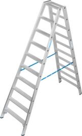 Krause dubbele ladder STABILO® Professional, 2 x 10 treden met R13-laag