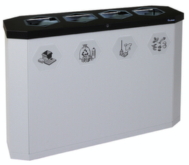 Verrijdbaar afvalverzamelstation S