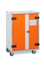 Explosieveilige lithium-ion-magazijnkast PREMIUM 8/10 mobiel, hoogte x breedte x diepte 1115 x 800 x 660 mm