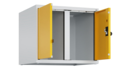 Opzetkast voor zwart-wit locker