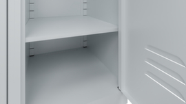 C+P schoenenlegbord Evolo PLUS kan achteraf worden gemonteerd, breedte x diepte 398 x 444 mm