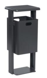 Afvalbak met overkapping