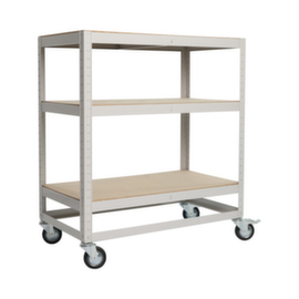 UDOB&Auml;R Etagewagen, draagvermogen 150 kg, 3 etages