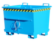 Bauer Bodemklepcontainer in RAL 5012 lichtblauw