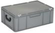 Euronorm-koffer, grijs, HxLxB 230x600x400 mm