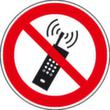 Verbodsbord Mobiele telefonie verboden, sticker, standaard