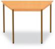 Rechthoekige multifunctionele tafel met frame van vierkante buis  S