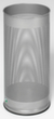 VAR Paraplubak met gatenpatroon, hoogte x Ø 610 x 270 mm, zilverkleurig