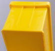 Kappes Zichtbak RasterPlan® Favorit, geel, diepte 160 mm Missing translation S