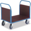 Rollcart Dubbelzijdige wagon met anti-slip laadruimte, draagvermogen 1200 kg, laadvlak lengte x breedte 1000 x 700 mm  S
