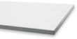Aanbouwtafel voor montagetafel met zwaar onderstel, breedte x diepte 1000 x 750 mm, plaat lichtgrijs  S