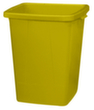 Multifunctionele container die in elkaar kan worden gestapeld, geel, 90 l, rechthoekig