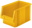 Lakape Stapelbare zichtbak Eco geschikt voor rollenbaan, geel, diepte 330 mm, polypropyleen