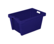 Euronorm roterende stapelcontainers, blauw, inhoud 50 l